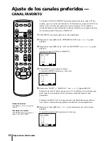 Предварительный просмотр 176 страницы Sony KV-13VM42 - 13" Tv/vcr Combination Operating Instructions Manual