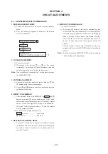 Предварительный просмотр 23 страницы Sony KV-14FV1B Service Manual