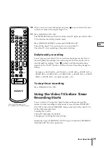 Предварительный просмотр 29 страницы Sony KV-14VM5MT, KV-21VM6MT Operating Instructions Manual