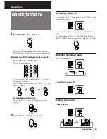 Предварительный просмотр 7 страницы Sony KV-2168 Operating Instructions Manual