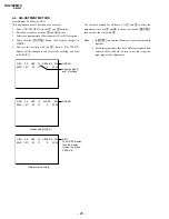 Предварительный просмотр 18 страницы Sony KV-2199M70 Service Manual