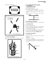 Предварительный просмотр 25 страницы Sony KV-2199XF Trinitron Service Manual