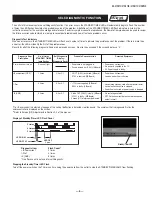 Предварительный просмотр 6 страницы Sony KV-21FE13 Service Manual