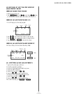 Предварительный просмотр 13 страницы Sony KV-21FE13 Service Manual