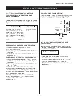 Предварительный просмотр 14 страницы Sony KV-21FE13 Service Manual