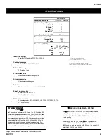 Предварительный просмотр 4 страницы Sony KV-21FS105 Service Manual