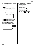 Предварительный просмотр 14 страницы Sony KV-21FS105 Service Manual