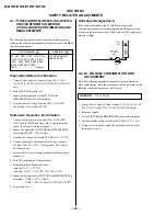 Preview for 20 page of Sony KV-21FV10 Service Manual