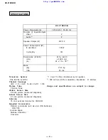 Preview for 2 page of Sony KV-21XE40B Service Manual