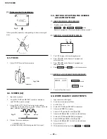 Preview for 20 page of Sony KV-21XE40B Service Manual