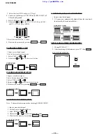 Preview for 25 page of Sony KV-21XE40B Service Manual