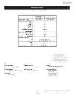 Preview for 4 page of Sony KV-24FS100 - 24" Fd Trinitron Wega Service Manual