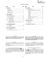 Предварительный просмотр 5 страницы Sony KV-25F3A Service Manual