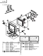 Предварительный просмотр 47 страницы Sony KV-25F3A Service Manual