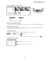 Предварительный просмотр 5 страницы Sony KV-27FS16 - 27" Trinitron Wega Service Manual