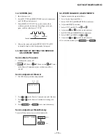 Предварительный просмотр 19 страницы Sony KV-27FS16 - 27" Trinitron Wega Service Manual