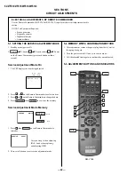 Предварительный просмотр 22 страницы Sony KV-27FS16 - 27" Trinitron Wega Service Manual