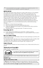 Preview for 4 page of Sony KV-27FS17 - 27" Fd Trinitron Wega Operating Instructions Manual