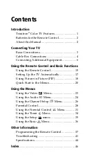 Preview for 11 page of Sony KV-27FS17 - 27" Fd Trinitron Wega Operating Instructions Manual