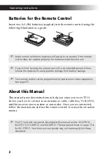 Preview for 14 page of Sony KV-27FS17 - 27" Fd Trinitron Wega Operating Instructions Manual