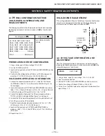 Предварительный просмотр 14 страницы Sony KV-27FS17 - 27" Fd Trinitron Wega Service Manual