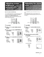 Предварительный просмотр 15 страницы Sony KV-27S10 Operating Instructions Manual