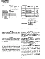 Предварительный просмотр 2 страницы Sony KV-27S10 Service Manual