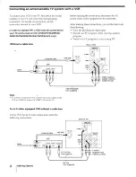 Предварительный просмотр 6 страницы Sony KV-27S25 - 27" Trinitron Color Tv Operating Instructions Manual