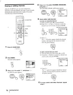 Предварительный просмотр 16 страницы Sony KV-27S25 - 27" Trinitron Color Tv Operating Instructions Manual