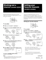 Предварительный просмотр 31 страницы Sony KV-27S25 - 27" Trinitron Color Tv Operating Instructions Manual