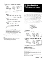 Предварительный просмотр 33 страницы Sony KV-27S25 - 27" Trinitron Color Tv Operating Instructions Manual