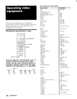 Предварительный просмотр 34 страницы Sony KV-27S25 - 27" Trinitron Color Tv Operating Instructions Manual