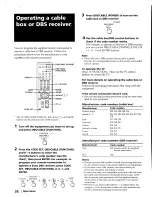 Предварительный просмотр 36 страницы Sony KV-27S25 - 27" Trinitron Color Tv Operating Instructions Manual