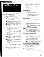 Предварительный просмотр 37 страницы Sony KV-27S25 - 27" Trinitron Color Tv Operating Instructions Manual