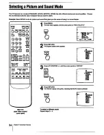 Предварительный просмотр 34 страницы Sony KV-27XBR25 - 27" Xbr Monitor/receiver Operating Instructions Manual