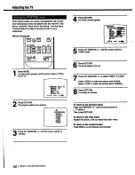 Предварительный просмотр 42 страницы Sony KV-27XBR25 - 27" Xbr Monitor/receiver Operating Instructions Manual