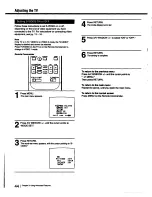 Предварительный просмотр 44 страницы Sony KV-27XBR25 - 27" Xbr Monitor/receiver Operating Instructions Manual