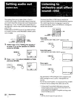 Preview for 22 page of Sony KV-27XBR37 Operating Instructions Manual