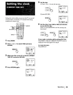 Preview for 25 page of Sony KV-27XBR37 Operating Instructions Manual