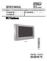 Sony KV-28EW20B Service Manual preview