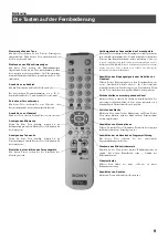 Предварительный просмотр 11 страницы Sony KV-28FX65B Instruction Manual