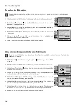 Предварительный просмотр 22 страницы Sony KV-28FX65B Instruction Manual