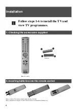 Предварительный просмотр 62 страницы Sony KV-28FX65B Instruction Manual