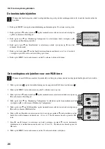 Предварительный просмотр 130 страницы Sony KV-28FX65B Instruction Manual