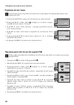 Preview for 100 page of Sony KV-28FX65U Instruction Manual