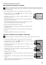 Preview for 101 page of Sony KV-28FX65U Instruction Manual