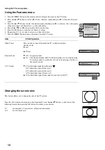 Предварительный просмотр 18 страницы Sony KV-29FQ65K Instruction Manual