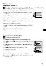 Предварительный просмотр 23 страницы Sony KV-29FQ65K Instruction Manual