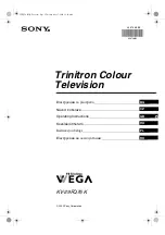 Sony KV-29FQ76K Operating Instructions Manual preview