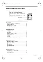 Предварительный просмотр 101 страницы Sony KV-29FQ76K Operating Instructions Manual